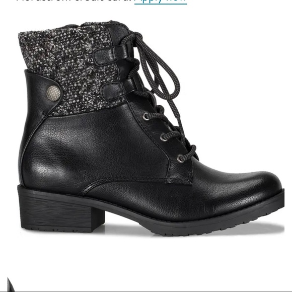 NEW BARETRAPS O’NEIL LACE UP Black Boot Size: 8 - Picture 6 of 7